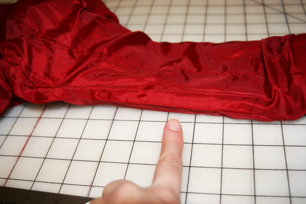 How to Shorten Sleeves